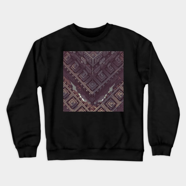 Big Maze Crewneck Sweatshirt by dammitfranky